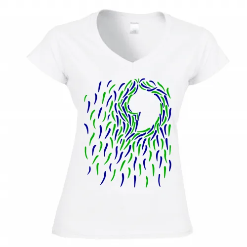 T-Shirt Donna Scollo V
