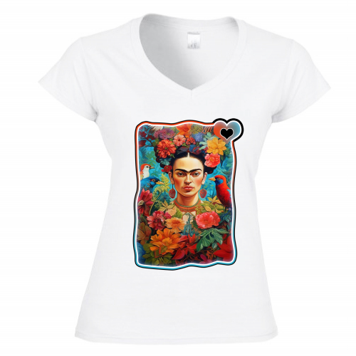 T-Shirt Donna Scollo V