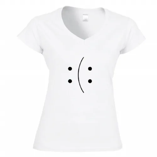 T-Shirt Donna Scollo V