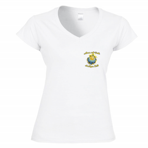 T-Shirt Donna Scollo V