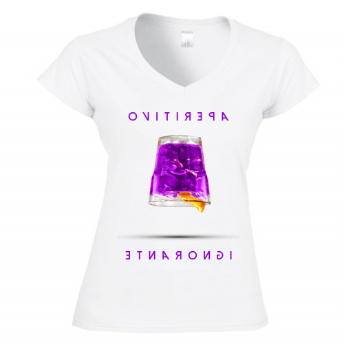 T-Shirt Donna Scollo V