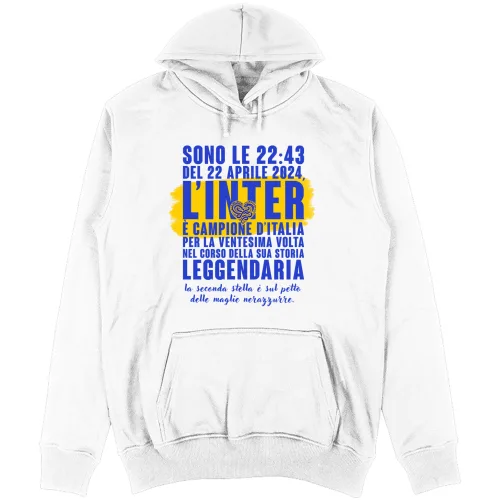 Felpa Unisex con Cappuccio