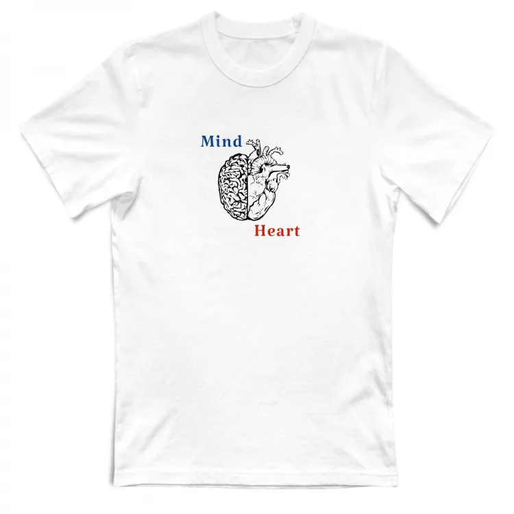 T-shirt Unisex - Mind and Heart 3