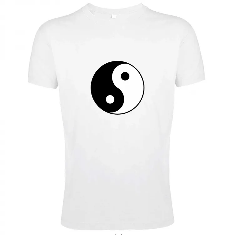 T-shirt Uomo - Yin e Yang classic
