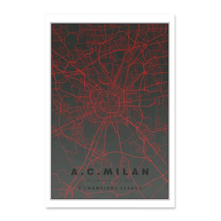 milan map
