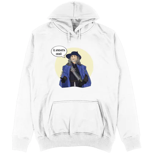 Felpa Unisex con Cappuccio