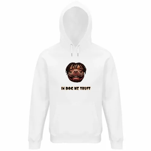 Felpa Organica Unisex Cappuccio