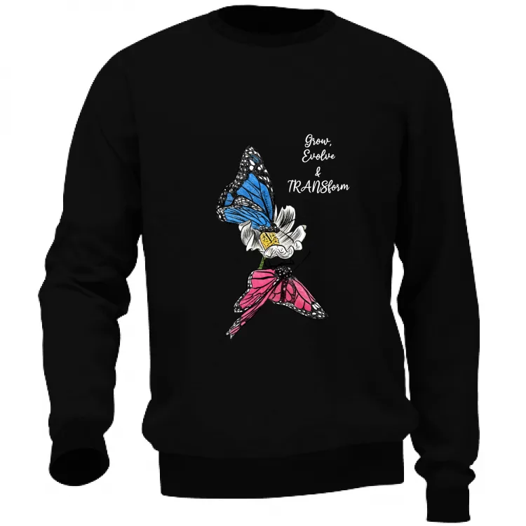 Maglietta Pride - Ali e Farfalle fr/retro