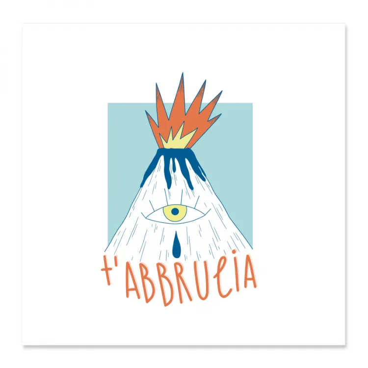 T'abbrucia Poster Sicilia Maliarda