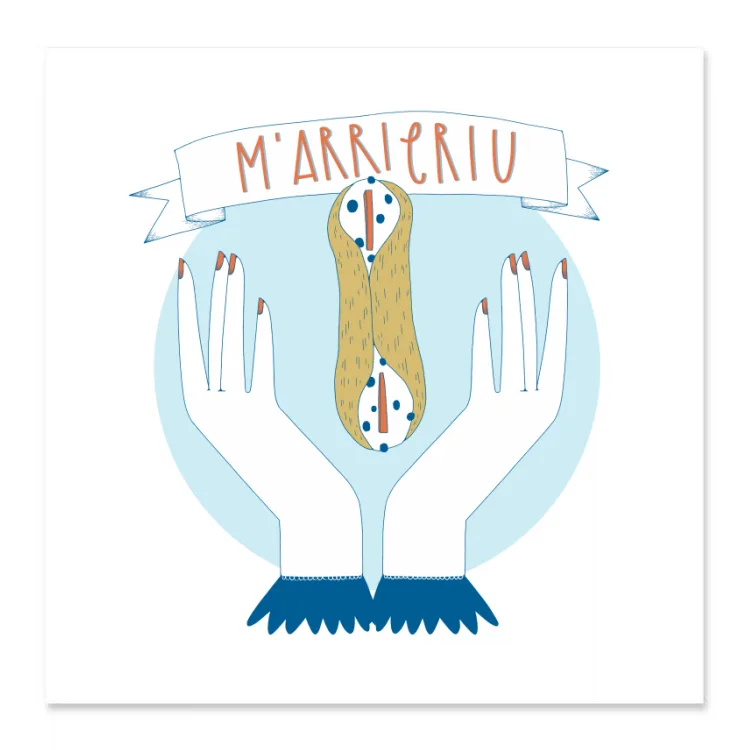 M'arricriu Poster Sicilia Maliarda