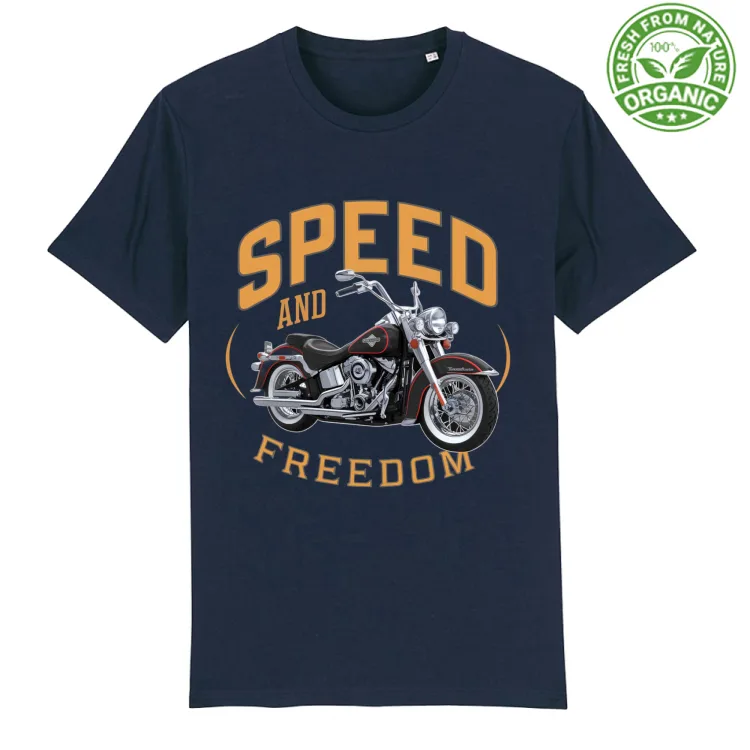T-Shirt Unisex Premium Organic Harley Speed