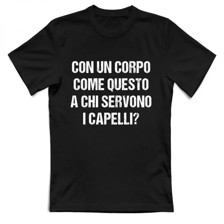 Capelli - Scritte Divertenti - scura