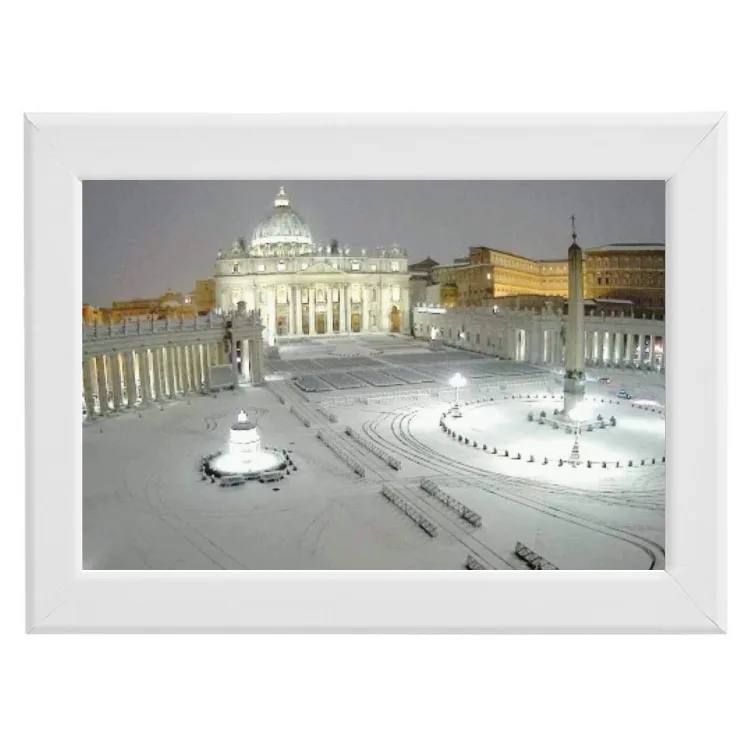 2018 Piazza San Pietro innevata