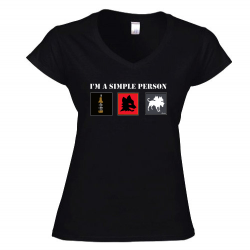 T-Shirt Donna Scollo V