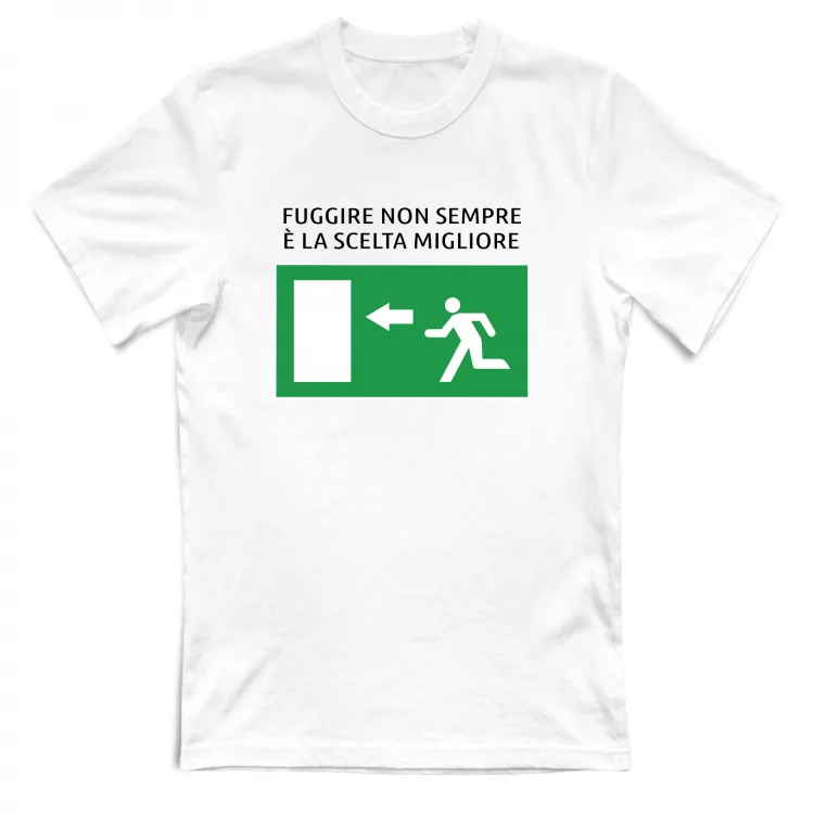T-shirt Unisex - Uscita di emergenza