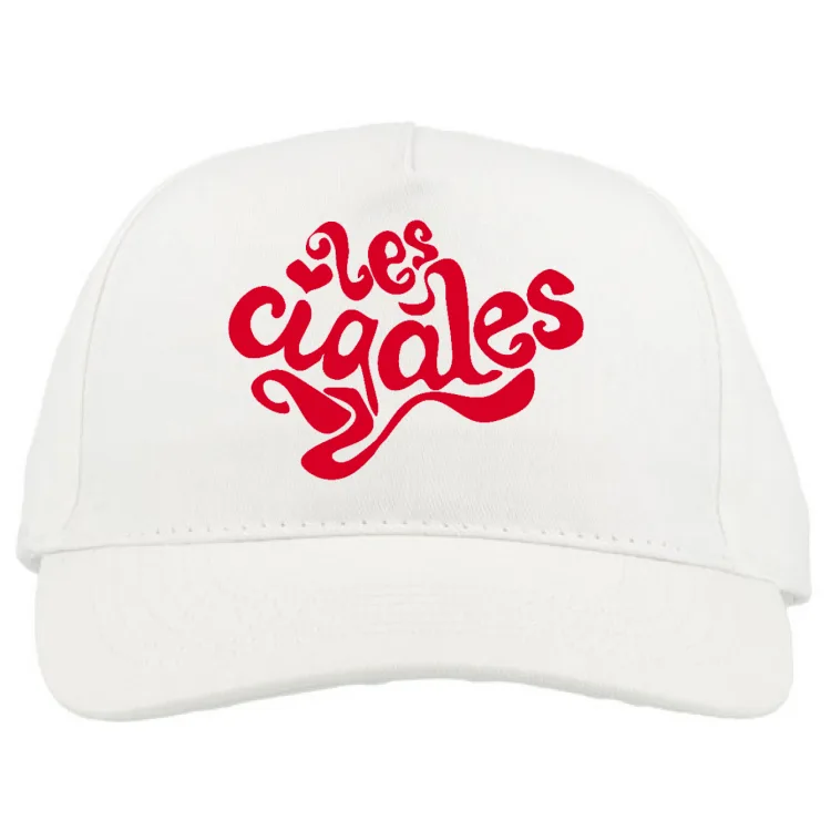 cappellino discoteca les cigales scritta