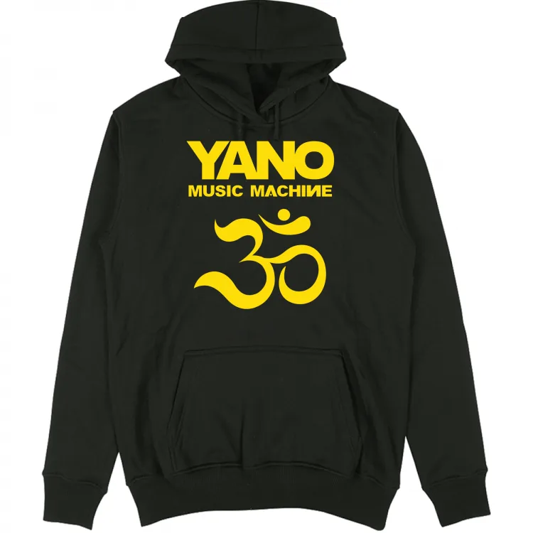 felpa cappuccio yano music machine