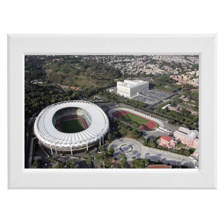 Stadio Olimpico , dei marmi e Farnesina dallalto