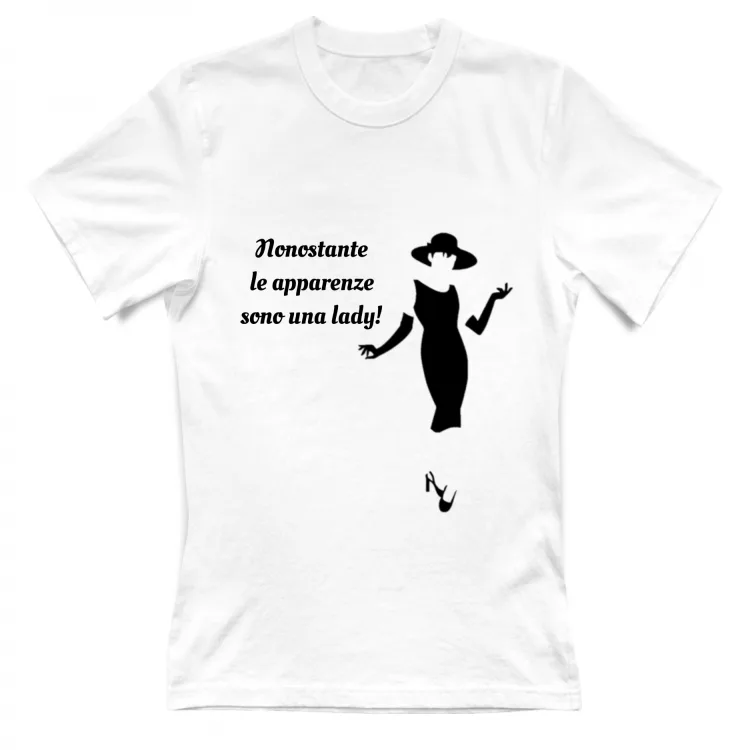 T-shirt Donna - Sono una lady 2