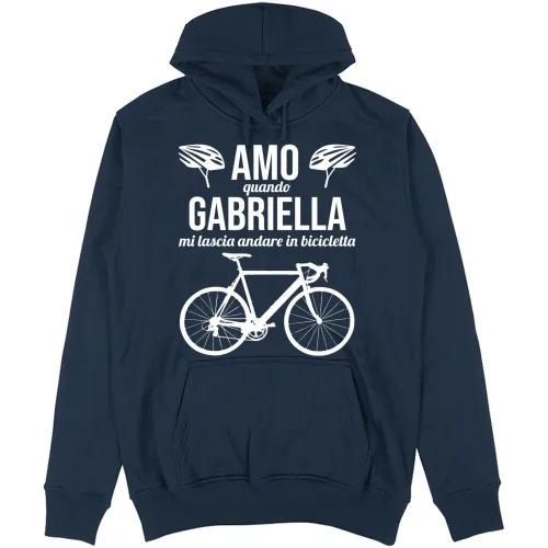 Felpa Unisex con Cappuccio