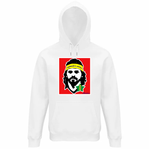 Felpa Organica Unisex Cappuccio