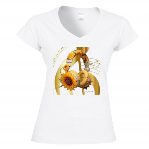 T-Shirt Donna Scollo V