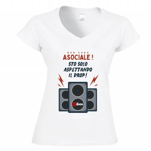 T-Shirt Donna Scollo V