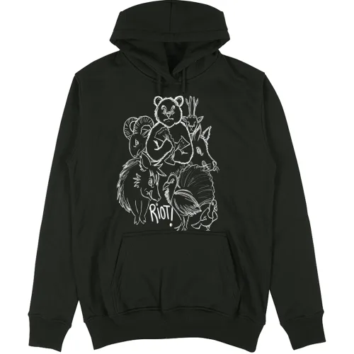 Felpa Unisex con Cappuccio