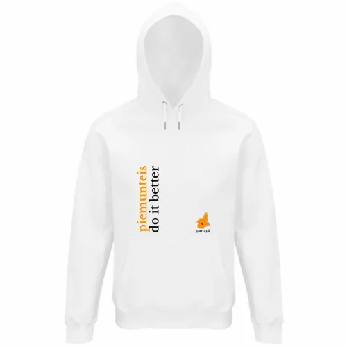 Felpa Organica Unisex Cappuccio