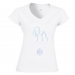 Women's V-Neck T-Shirt 17.00 &euro;