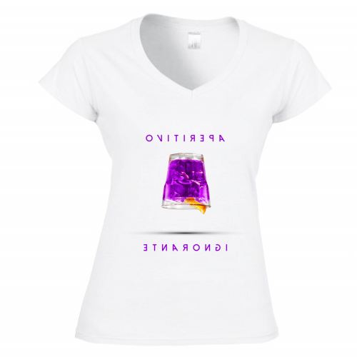 T-Shirt Donna Scollo V