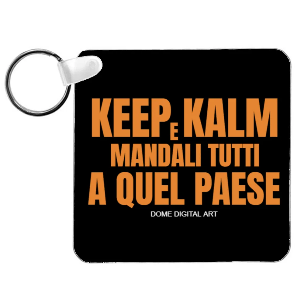 Portachiavi Mandali tutti a Quel Paese 1