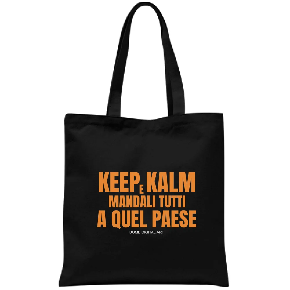 Borsa Mandali tutti a Quel Paese 1