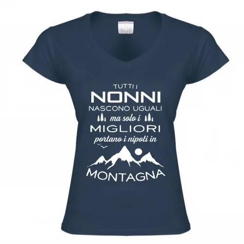 T-Shirt Donna Scollo V