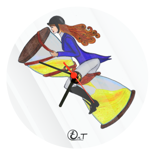 Orologio Vetro Tondo