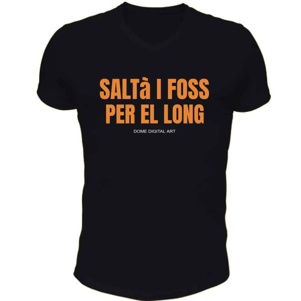 T-shirt Dialetto Bresciano salta i foss 3