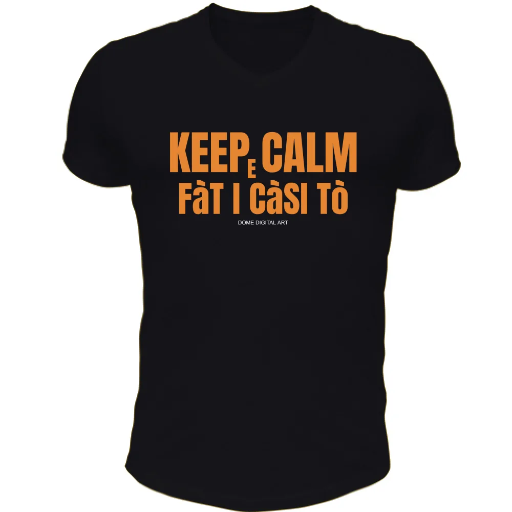 T-shirt Dialetto Bresciano fat i casi to 13