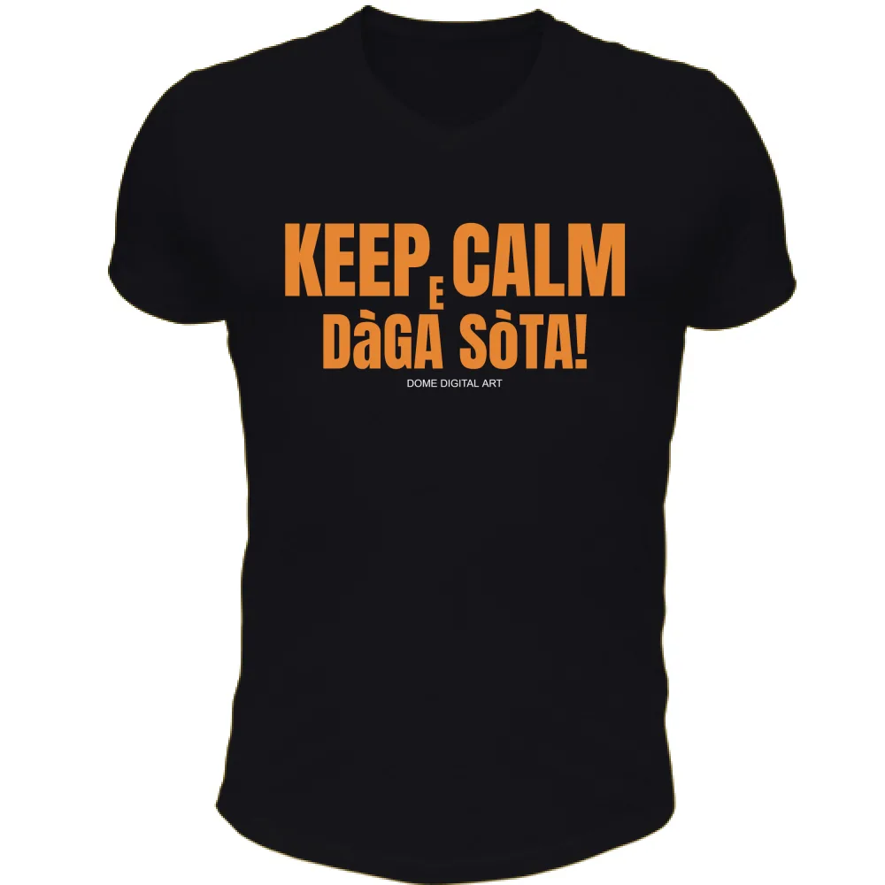T-shirt Dialetto Bresciano daga sota 18
