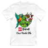T-shirt ADULTO - SOS Animali Oasi Verde Blu