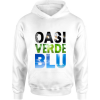 Felpa con cappuccio BIMBO Oasi Verde Blu