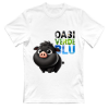 T-shirt ADULTO Maialino Oasi Verde Blu