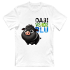 T-shirt BAMBINO Maialino Oasi Verde Blu