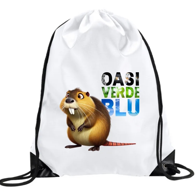 Zainetto BIMBO Nutria Oasi Verde Blu