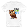 Tshirt ADULTO Gufo Reale Oasi Verde Blu