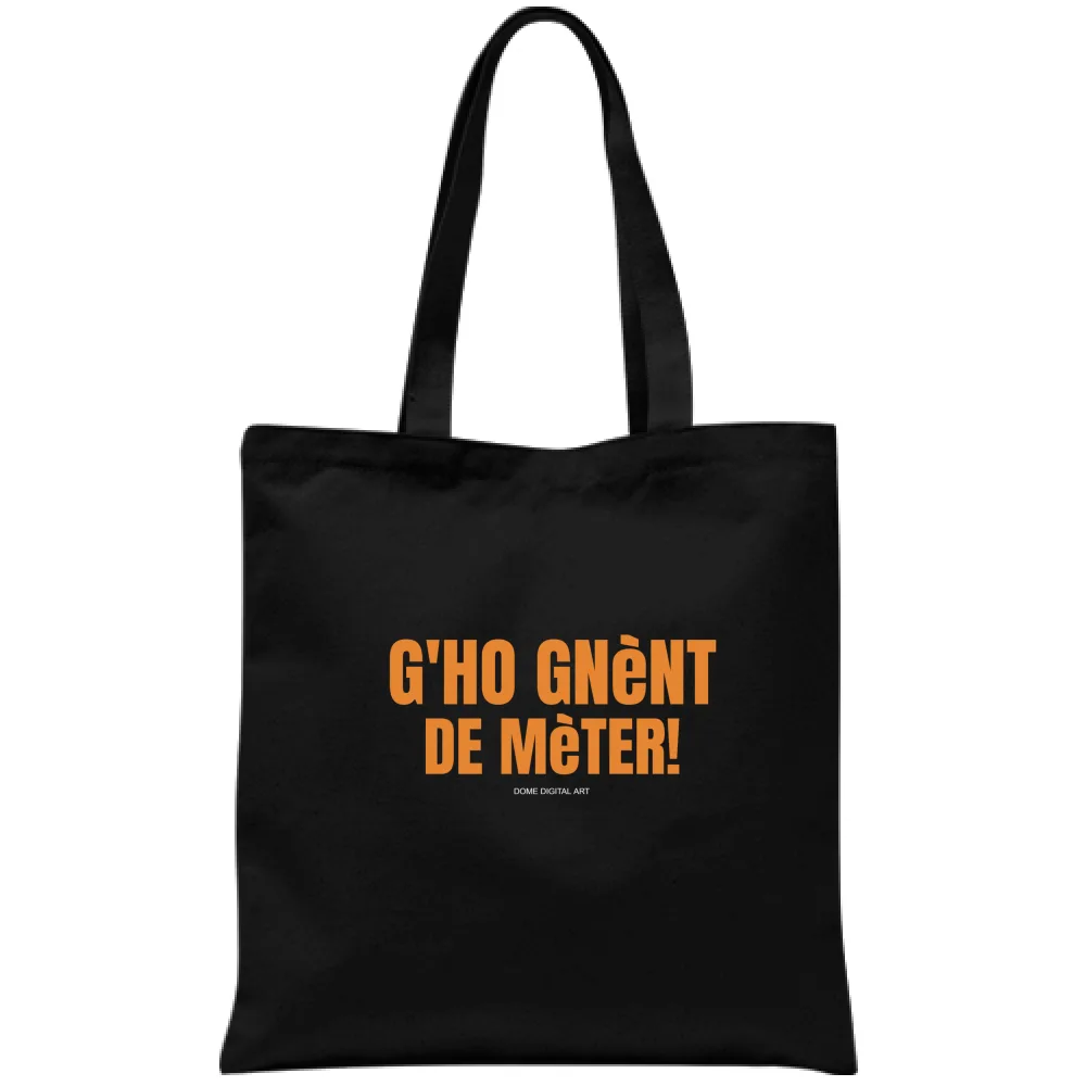 Borsa Dialetto Bresciano go gnent de meter 21