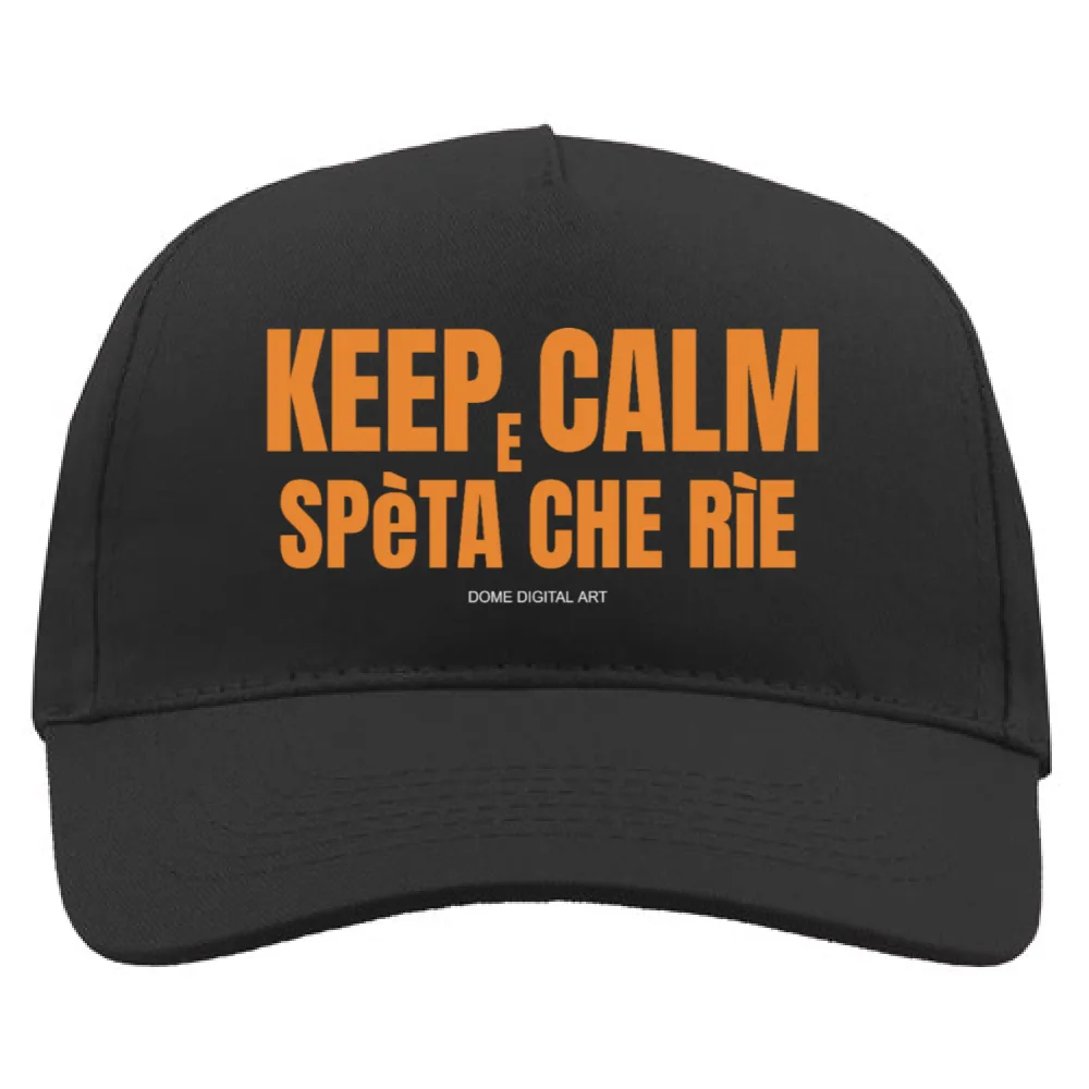 Cappellino Dialetto Bresciano speta che rie 25