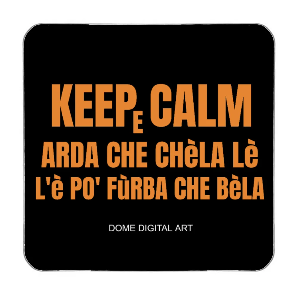 magnete Dialetto Bresciano po furba che bela 49