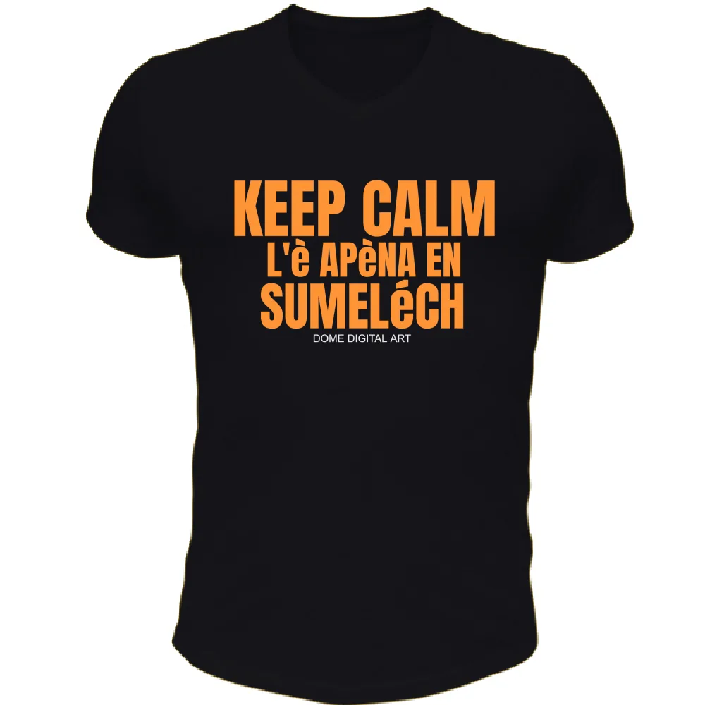 T-shirt Dialetto Bresciano el sumelech 55