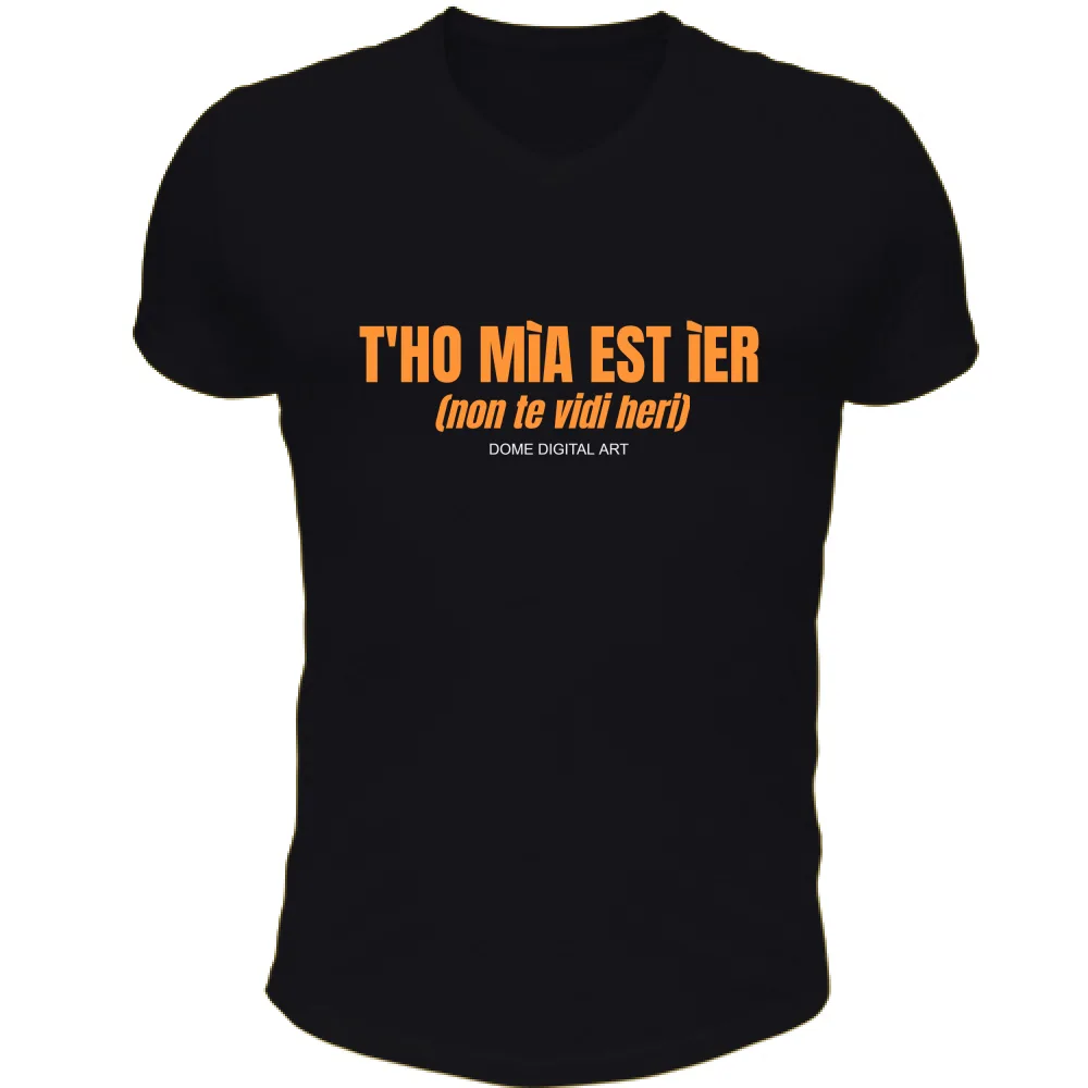 T-shirt Dialetto Bresciano mia est ier 61