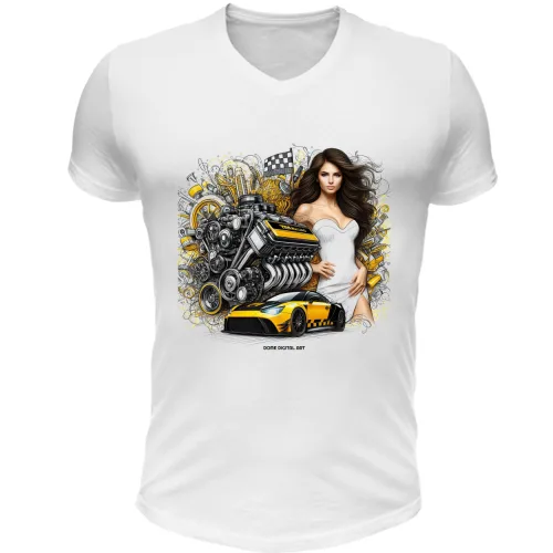T-Shirt Unisex Scollo V